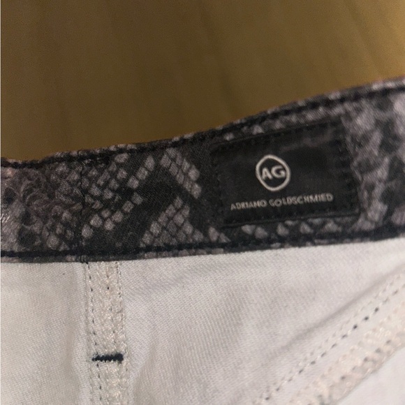 NEW AG Adriano Goldschmied The Kory X Snakeskin Pencil Skirt Size 25 - Picture 9 of 10